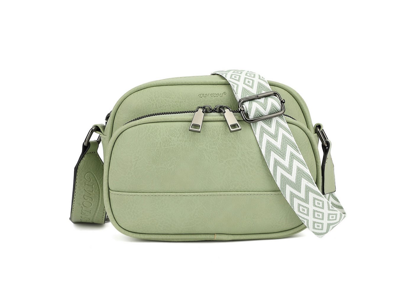 TAN.TOMI Schultertasche Damen Umhängetasche mittelgroß Handtasche mit Verstelbaar, Weich Breiter Gurt für Pendeln Reise Campus Verabredungen von TAN.TOMI