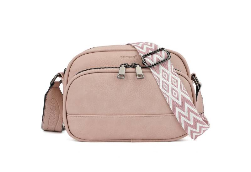 TAN.TOMI Schultertasche Damen Umhängetasche mittelgroß Handtasche mit Verstelbaar, Weich Breiter Gurt für Pendeln Reise Campus Verabredungen von TAN.TOMI