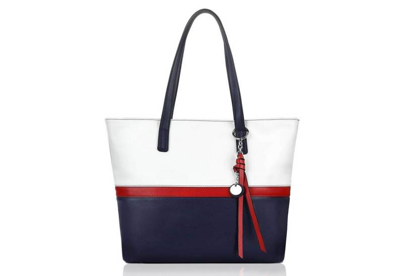 TAN.TOMI Schultertasche Handtasche Damen Shopper Groß Damen Tasche für Büro Schule Einkauf von TAN.TOMI