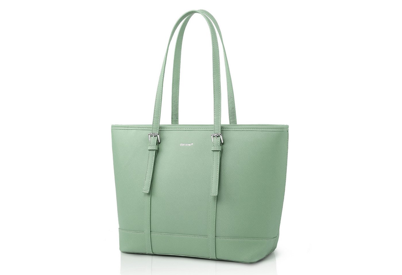 TAN.TOMI Shopper Damen Handtasche Aktentasche Große Businesstasche Elegante, 10,5 Zoll Schlüsselring Mit 3 Fächern Umhängetasch Bürotasche von TAN.TOMI