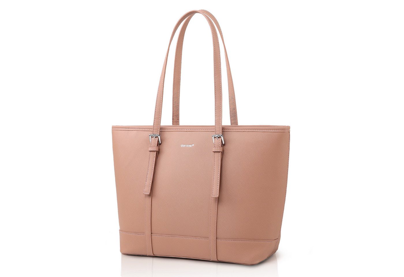 TAN.TOMI Shopper Damen Handtasche Aktentasche Große Businesstasche Elegante, 10,5 Zoll Schlüsselring Mit 3 Fächern Umhängetasch Bürotasche von TAN.TOMI