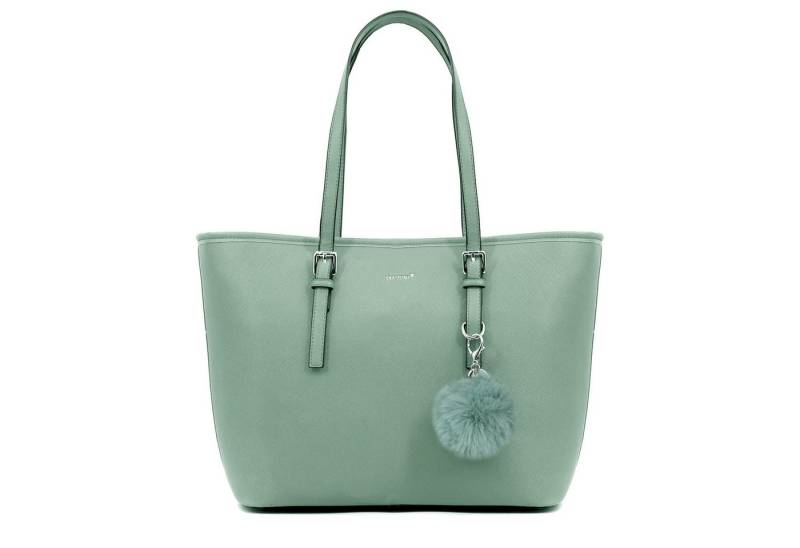 TAN.TOMI Shopper Damen Shopper Klassisch Elegante Handtasche Henkeltasche Schwarz, Groß Damen Schultertaschen, ​Geschenke für Frauen in schlichter Optik von TAN.TOMI