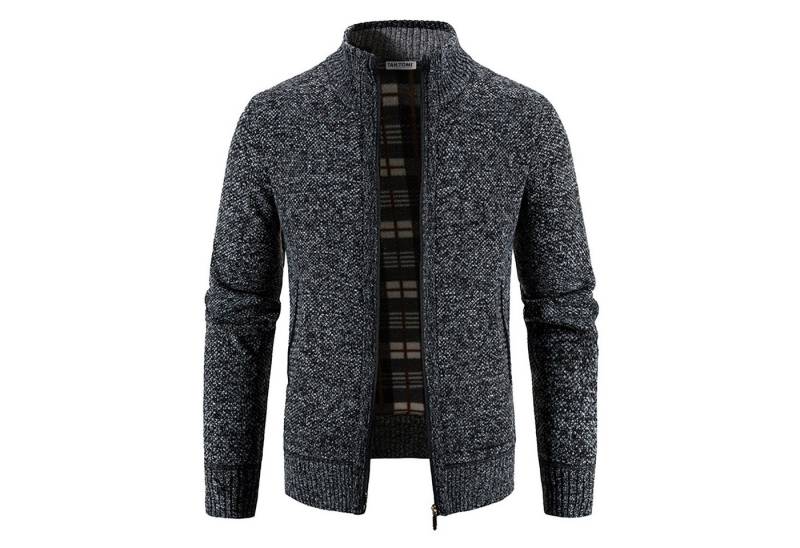 TAN.TOMI Strickjacke Herren Strickjacke Festival Cardigan Warm Trachtenjacke Mode Schlichter Pullover Langarm Sweatjacke Reißverschluss TAN.TOMI Strickjacke Herren Strickjacke Festival Cardigan Warm Trachtenjacke Mode Schlichter Pullover Langarm Sweatjacke Reißverschluss von TAN.TOMI