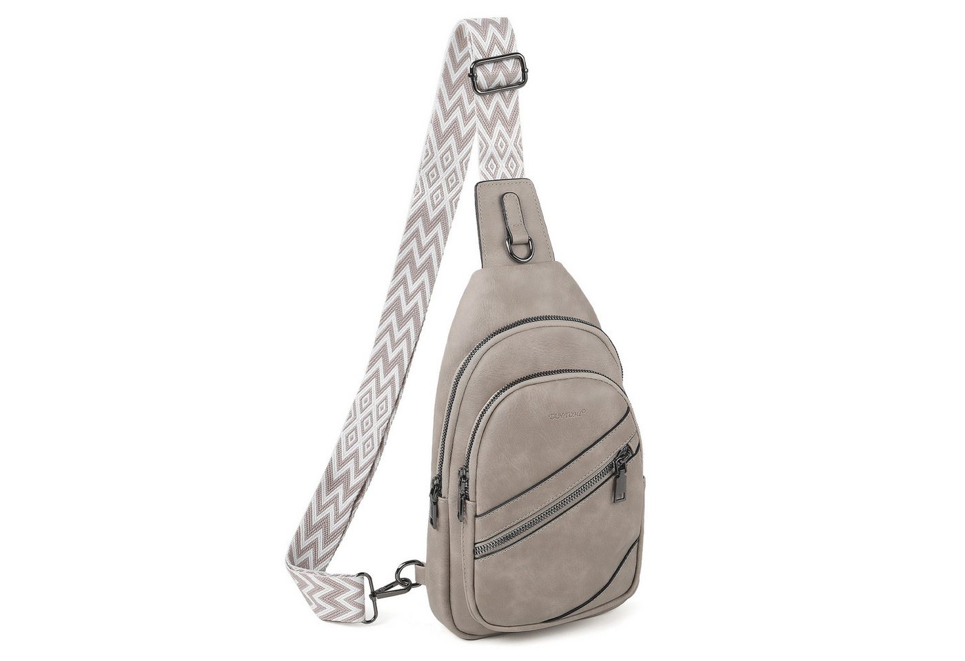 TAN.TOMI Umhängetasche Brusttasche Damen Sling Bag Rucksack Frauen Schultertasche, Handy Umhängetasche Crossbag Umhängen für Outdoorsport von TAN.TOMI