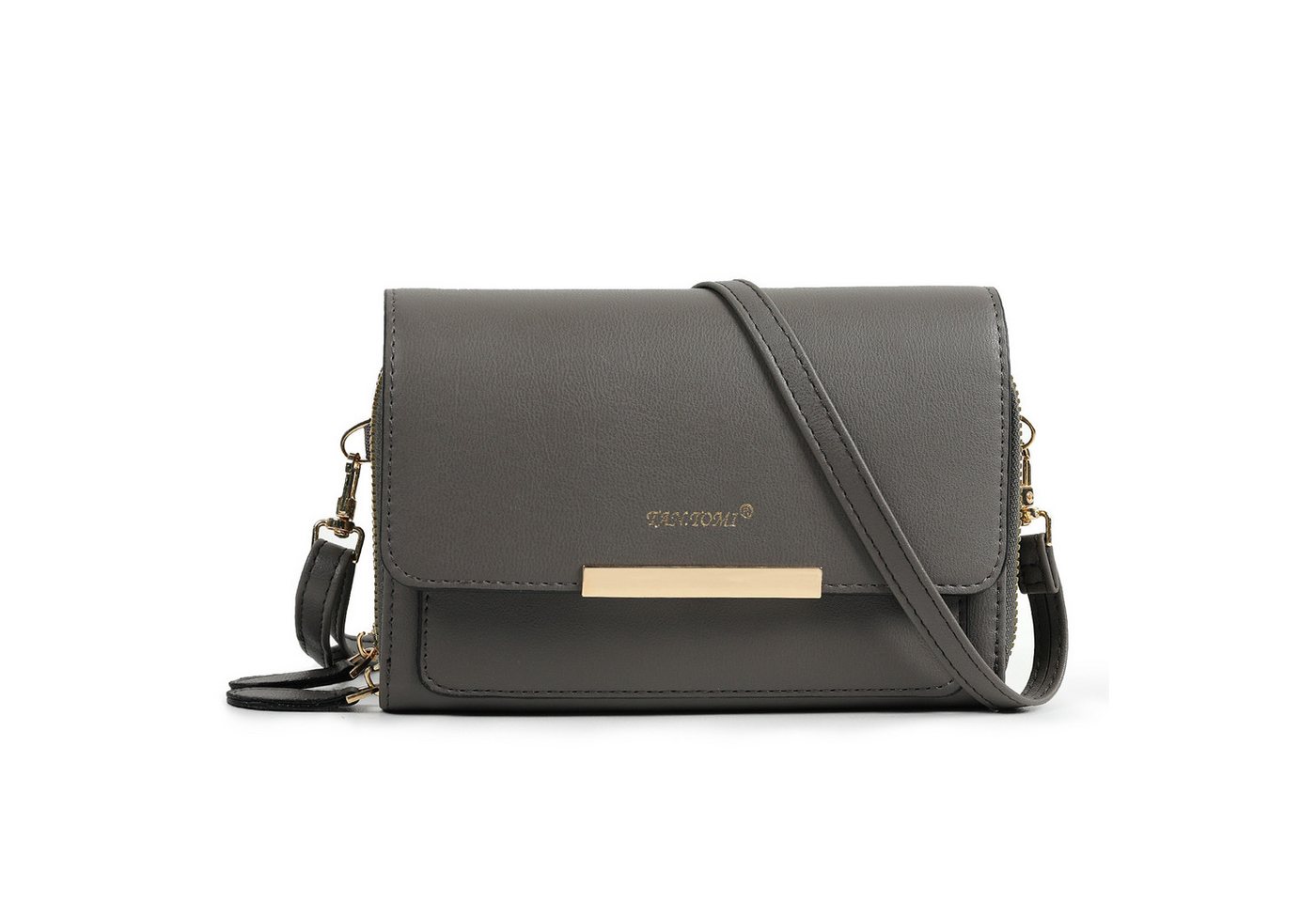 TAN.TOMI Umhängetasche Damen Handy Umhängetasche - Crossbody Tasche bis zu 6,7 Zoll (mit Geldbeutel Kartenfächer & Verstellbarer Abnehmbar Schulterriemen), Schultertasche Kleine Abendtasche Reisepass Handytasche von TAN.TOMI