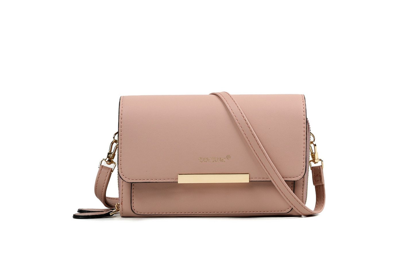 TAN.TOMI Umhängetasche Damen Handy Umhängetasche - Crossbody Tasche bis zu 6,7 Zoll (mit Geldbeutel Kartenfächer & Verstellbarer Abnehmbar Schulterriemen), Schultertasche Kleine Abendtasche Reisepass Handytasche von TAN.TOMI