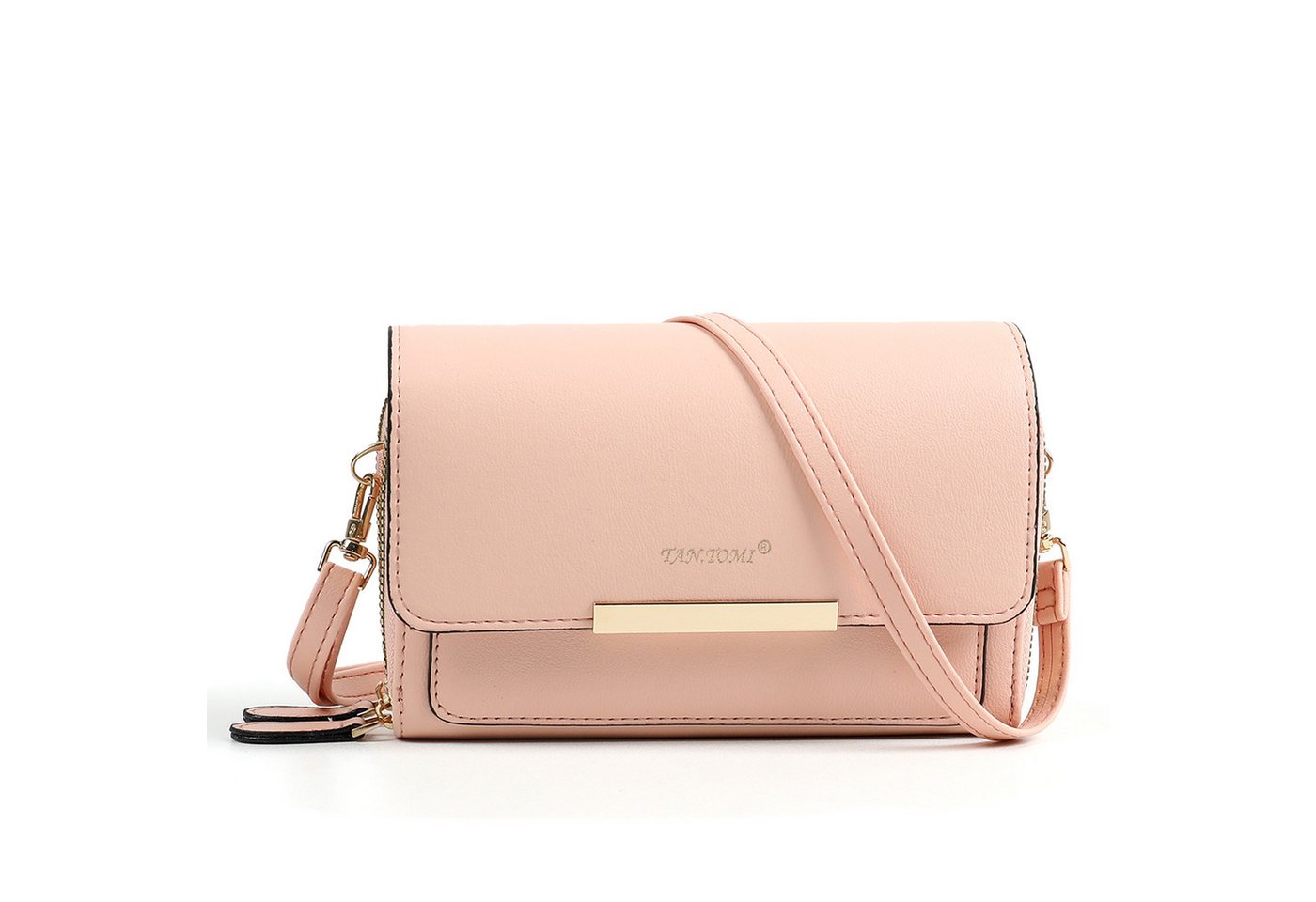 TAN.TOMI Umhängetasche Damen Handy Umhängetasche - Crossbody Tasche bis zu 6,7 Zoll (mit Geldbeutel Kartenfächer & Verstellbarer Abnehmbar Schulterriemen), Schultertasche Kleine Abendtasche Reisepass Handytasche von TAN.TOMI