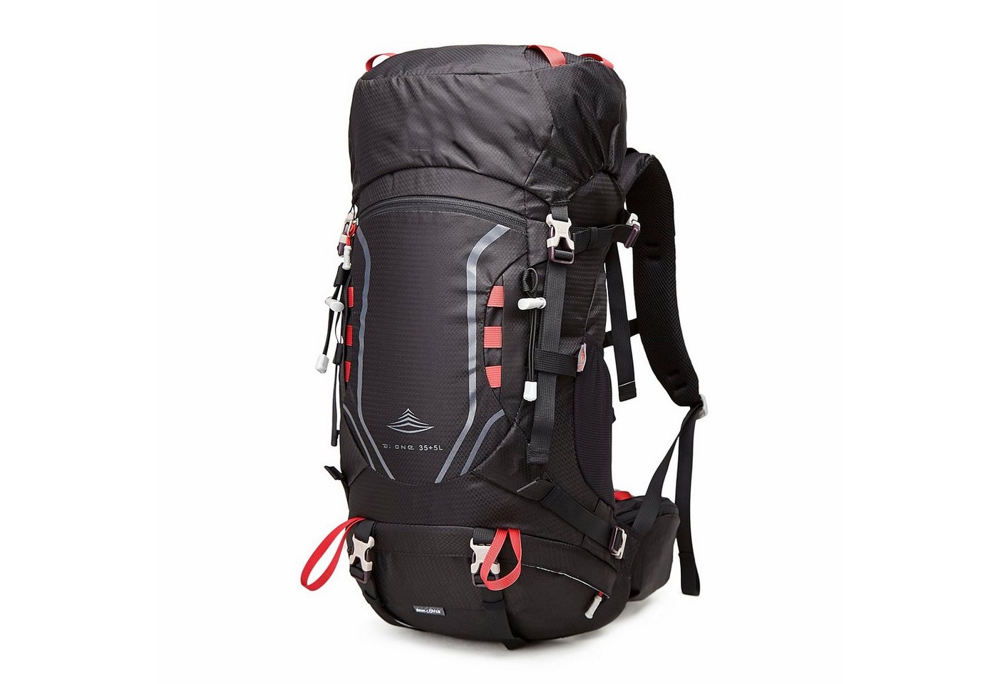 TAN.TOMI Wanderrucksack 35L (30L+5L) Großer Wanderrucksack mit Rückenbelüftung (Einschließlich Regenschutz), mit Regenschutz für Outdoor Reisen Camping Trekking von TAN.TOMI