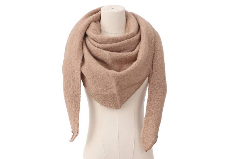 TAN.TOMI XXL-Schal Damen Schal XXL, Weiche flauschige Damen Poncho Schal Cashmere Feeling, (Pure Farbe), Schal Damen Winter Schals Tücher Stola Festlich für Abendkleider von TAN.TOMI