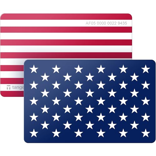 TANGEM Geldbörse - Sichere Crypto Wallet, Winterkollektion, USA-Kollektion von TANGEM