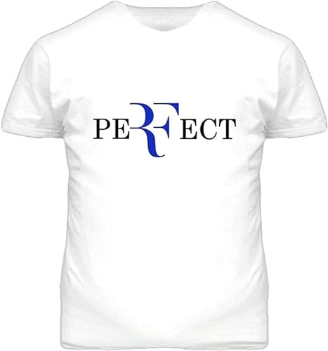 Roger Federer Logo Perfect Tennis Player T Shirt von TANGTTAO