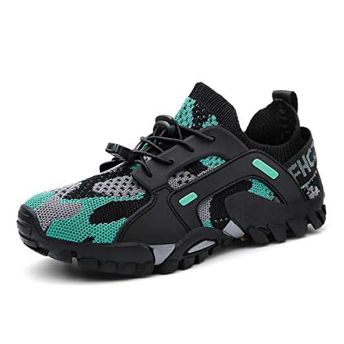 TANGYUGEN Aquaschuhe Herren Damen Wasserschuhe rutschfest Leicht Atmungsaktiv Walkingschuhe für Walking Jogging Reisen Trekking Klettern, Hellblaue Tarnung, 23.0~23.5 cm TANGYUGEN Aquaschuhe Herren Damen Wasserschuhe rutschfest Leicht Atmungsaktiv Walkingschuhe für Walking Jogging Reisen Trekking Klettern, Hellblaue Tarnung, 23.0~23.5 cm von TANGYUGEN