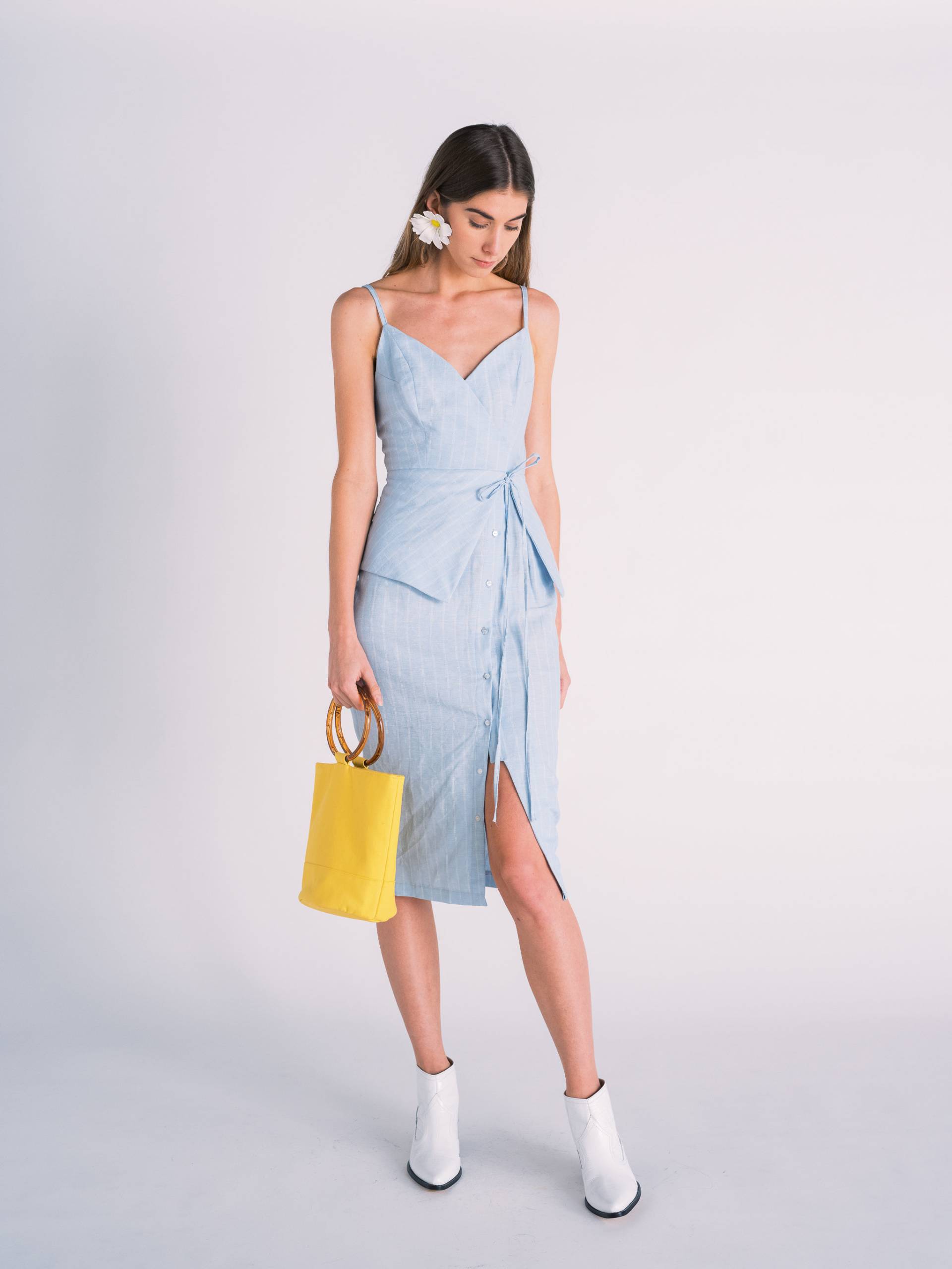 Linen Button-Down Dress Von Tanroh Womenswear/Women Fashion/Women Es Clothing von TANROH