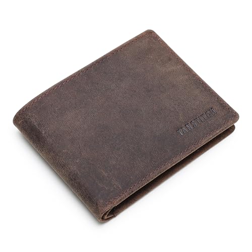 TANSTITCH Slim Leather Wallet for Men's | Compact Size | RFID Protected Wallets von TANSTITCH