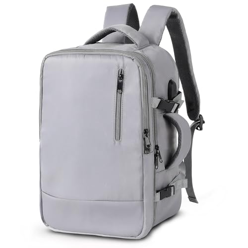 TANTOMI Handgepäck Rucksack, Flugzeug Handgepäck 41x29.5x16, Reiserucksack Laptop Rucksack 15.6 Zoll für Herren Damen Businese Arbeit Reise Cabin Bag mit Schuhfach von TANTOMI