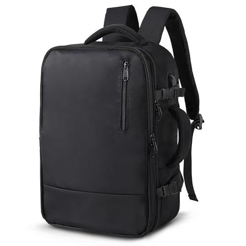 TANTOMI Handgepäck Rucksack, Flugzeug Handgepäck 41x29.5x16, Reiserucksack Laptop Rucksack 15.6 Zoll für Herren Damen Businese Arbeit Reise Cabin Bag mit Schuhfach von TANTOMI