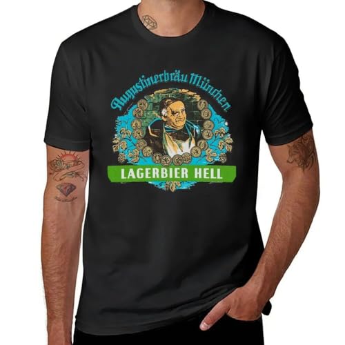Augustiner Munich Beer...Lagerbier Hell T-Shirt Kawaii Clothes Blouse Plain t Shirts Men Black 3XL Augustiner Munich Beer...Lagerbier Hell T-Shirt Kawaii Clothes Blouse Plain t Shirts Men Black 3XL von TANUVJXK