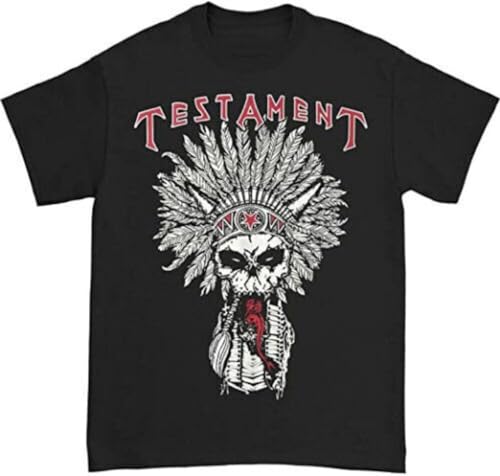 TANUVJXK Testament Native Blood Album Tour Concert Black Men Black XXL TANUVJXK Testament Native Blood Album Tour Concert Black Men Black XXL von TANUVJXK