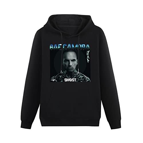 TANYOUPIN RAF Camora Mens Crew Neck Printed Funny Hoodies Long Sleeve Pullover Loose Hoody Mens Sweatershirt Black L von TANYOUPIN