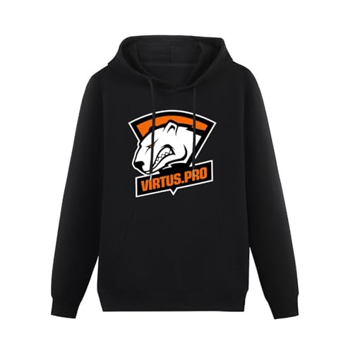 TANYOUPIN Virtus Pro Dota 2 Team Hoody Printed Hoodie Graphic Top for Men Shirt Black 3XL von TANYOUPIN