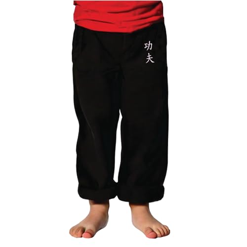 TAO MARTIAL Kung Fu Kinder Tai Chi und Wing Chun Kimono, leicht und locker, Schwarz Kung Fu, 10 Jahre TAO MARTIAL Kung Fu Kinder Tai Chi und Wing Chun Kimono, leicht und locker, Schwarz Kung Fu, 10 Jahre von TAO MARTIAL