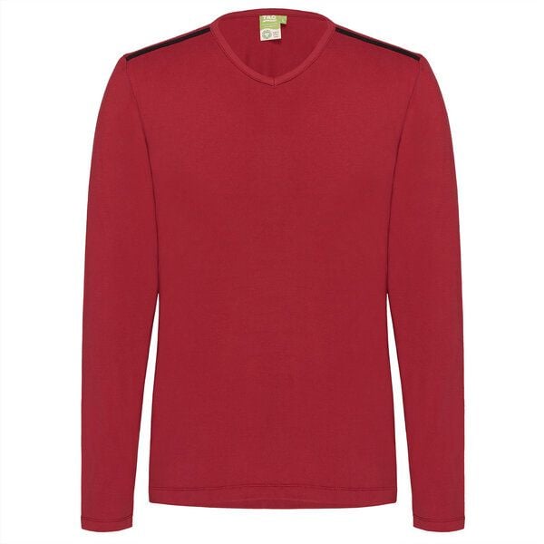 TAO Sportswear Langarm Herren Freizeitshirt ECKY aus Bio-Baumwolle von TAO Sportswear