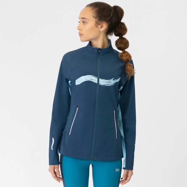 TAO Sportswear Atmungsaktive Damen Laufjacke ASTA mit UV-Schutz und Handysicherung von TAO Sportswear