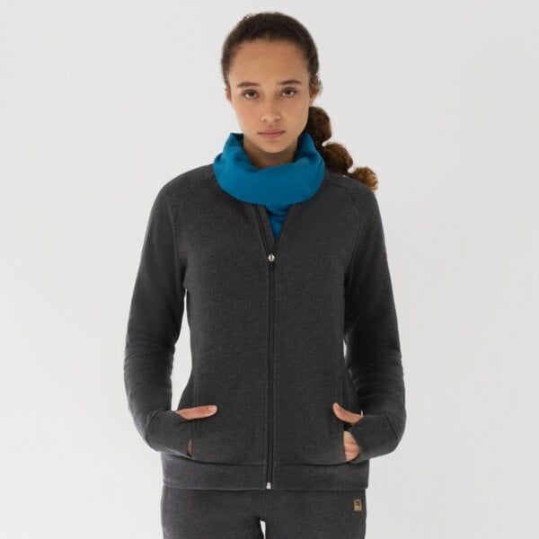 TAO Sportswear Damen Sweatjacke INGA mit Stehkragen aus Bio-Baumwolle von TAO Sportswear