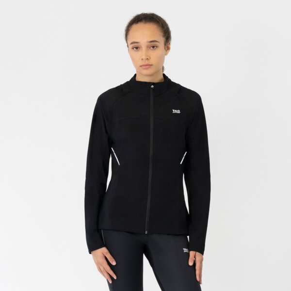 TAO Sportswear Klimazonen Damen Laufjacke Pera mit wasserdichten Zonen von TAO Sportswear