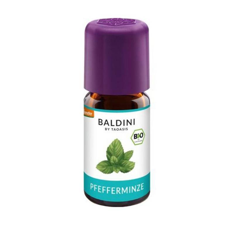 TAOASIS GmbH Natur Duft Manufaktur Körperöl PFEFFERMINZE Bioaroma Baldini ätherisches Öl, 5 ml von TAOASIS GmbH Natur Duft Manufaktur