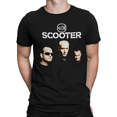 Scooter Poster Techno Hard Trance German Band Men Printed T-Shirt XXXL Scooter Poster Techno Hard Trance German Band Men Printed T-Shirt XXXL von TAOKEBEAR