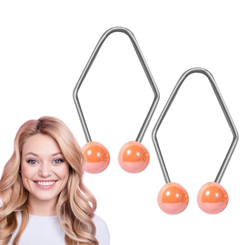 2 Stück Grübchen Macher, Natürlich Grübchen Macher Wangen Grübchenmacher Grübchen Macher Perlen Grübchen Trainer Für Damen Mädchen von TAOLE