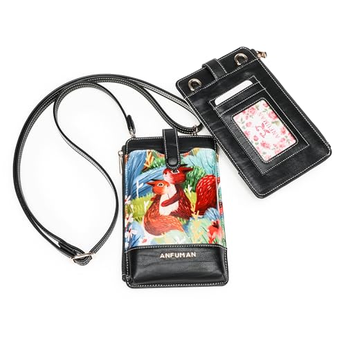 TAOSITUE Leather Small Crossbody Bags for Women Designer Cell Phone Bag Wallet Purses Adjustable Strap von TAOSITUE