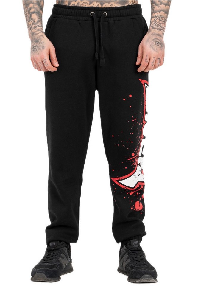 TAPOUT Jogginghose Tapout Herren Jogginghose Splashing Jogger von TAPOUT