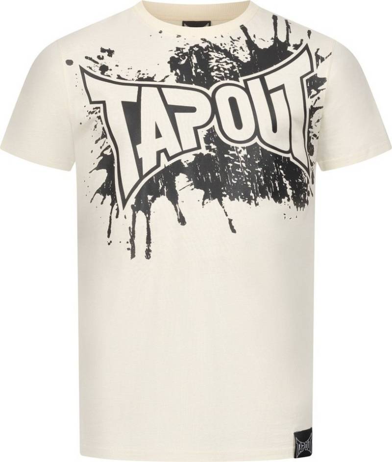 TAPOUT T-Shirt Splashed T-Shirt normale Passform von TAPOUT