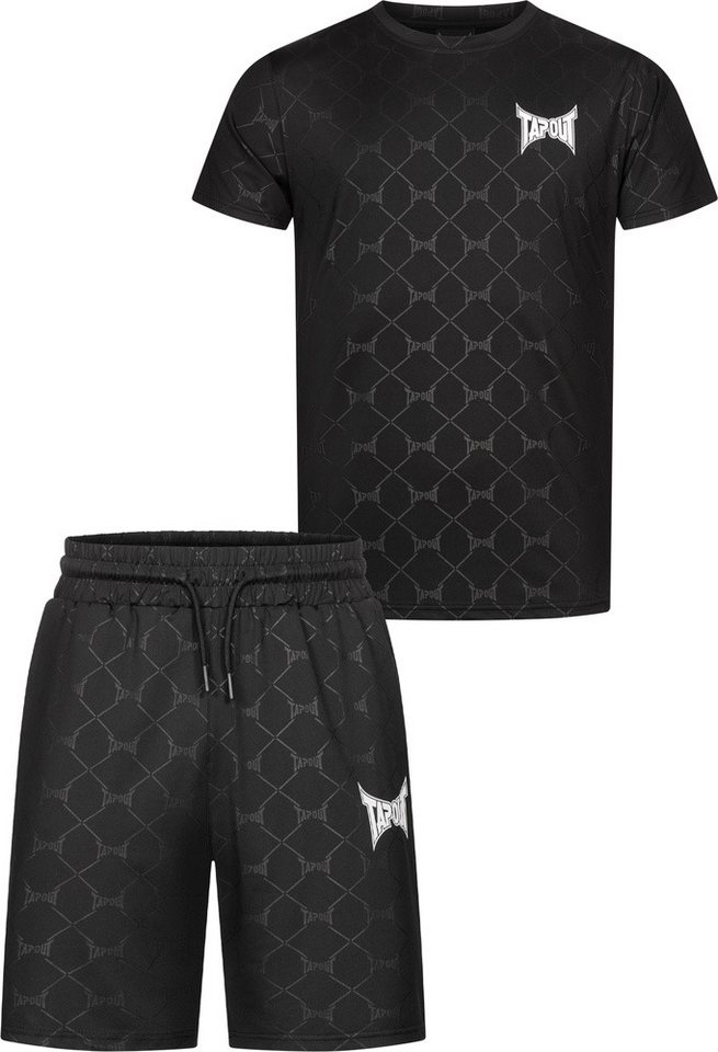 TAPOUT Trainingsanzug Philios Herren T-Shirt & Shorts Set normale Passform von TAPOUT