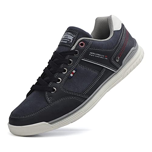 TARELO Sneaker Herren Freizeitschuhe Mode Schuhe Blau 46 von TARELO SINCE 1986