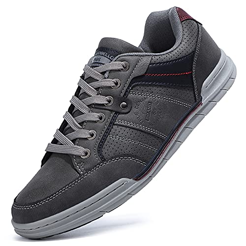 TARELO Sneaker Herren Freizeitschuhe Mode Schuhe Grau 42 von TARELO SINCE 1986