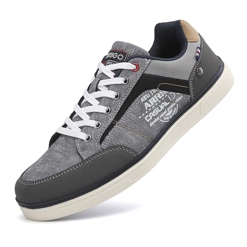 TARELO Sneaker Herren Freizeitschuhe Mode Schuhe Grau 43 von TARELO SINCE 1986
