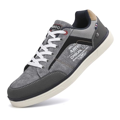 TARELO Sneaker Herren Freizeitschuhe Mode Schuhe Grau 44 von TARELO SINCE 1986