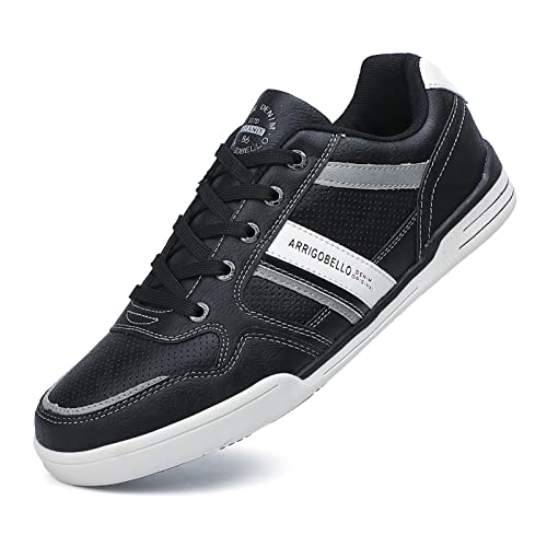 TARELO Sneaker Herren Freizeitschuhe Mode Schuhe Schwarz 44 von TARELO SINCE 1986