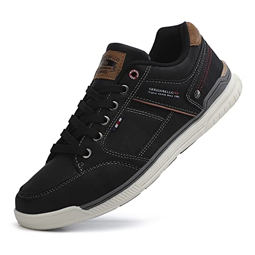 TARELO Sneaker Herren Freizeitschuhe Mode Schuhe Schwarz 41 von TARELO SINCE 1986