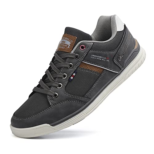 TARELO Sneaker Herren Freizeitschuhe Mode Schuhe Grau 46 von TARELO SINCE 1986