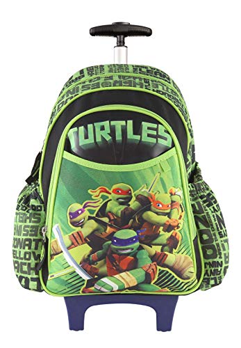 Target Trolley Kinder TMNT Laptop Rollkoffer, 41 cm, Grün (Verde) von TARGET