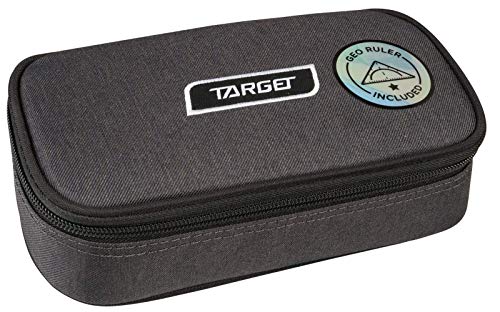 Target Unisex-Adult Compact Geo Pencil case, schwarz, One Size von TARGET