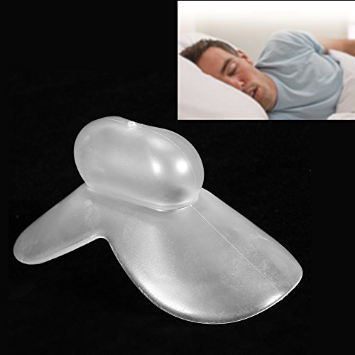 Anti Schnarch Aufkleber, Atemschutzstreifen, Anti Schnarch Mundstück Stop Schnarchen Stopper Guard Schlafende Atemhilfe Zungenretentionshülse von TARSHYRY