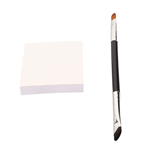 Make-up-Palettenpapier, Doppelseitiger Eyeliner-Detailpinsel, Weicher, Feiner Pinsel, Praktische Verwendung für Exquisites Make-up, Weit Verbreitet für Schönheitssalon und von TARSHYRY