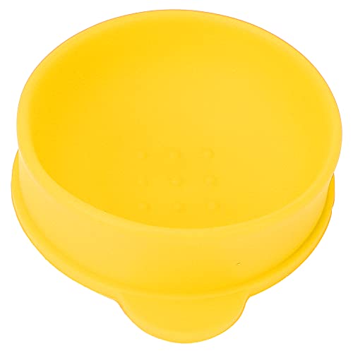 Silikonwachs -Topf -Liner, Hitzebeständig mit Kompakter Größe Ersatz Wachs Pot Schönheit Haarentfernung Wachsschale für Wachswärmer zu Hause und Salon (YELLOW) von TARSHYRY
