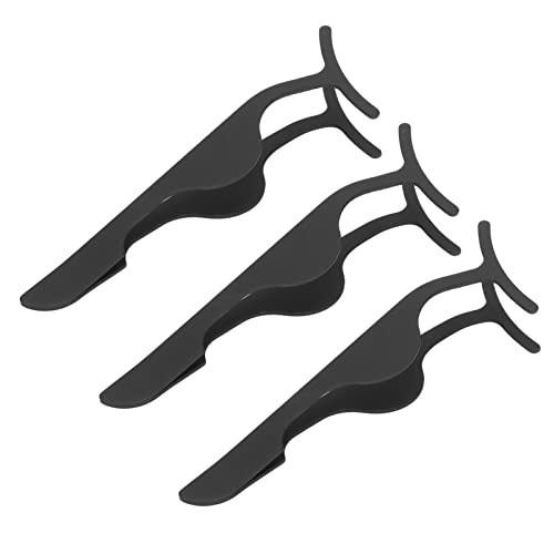 TARSHYRY 3pcs Eye Wimpers Nippers Schwarze Edelstahl -Erweiterung Applikator Wimpern Entferner -Make -up -Werkzeug für Frauen von TARSHYRY
