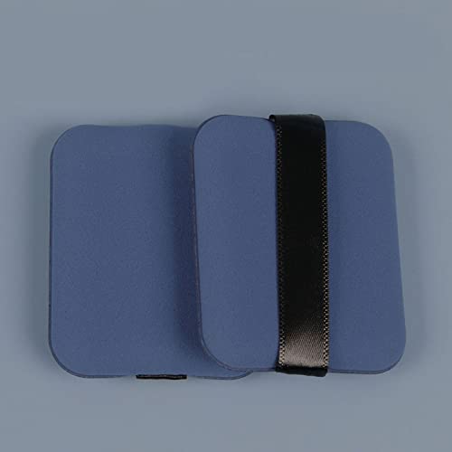 TARSHYRY Dual -S -Sided Weichpulver Puff Kissen Make -up Schwamm Nasses Trockenes Werkzeug für Empfindliches Make -up (quadratisch blau) von TARSHYRY